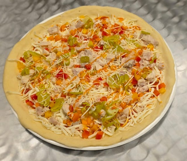 Buffalo Chicken Pizza.