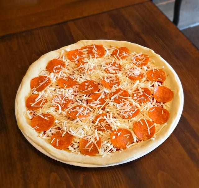 #4 Micah's Pepperoni Pizza.