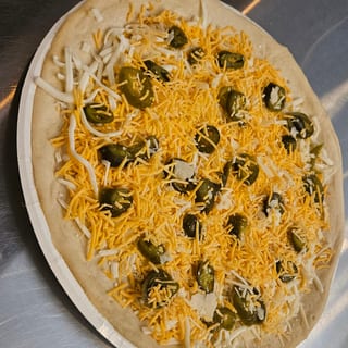 Jalapeño cheddar garlic bread